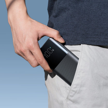 Zewnętrzna bateria Joyroom JR-PBF20, 10000mAh, 25W, QC + PD, 1 x USB-C - 2 x USB-A, Czarna