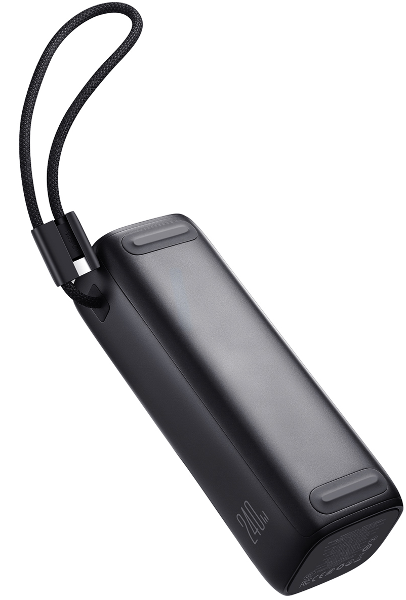 Powerbank Joyroom PODIX PR70, 25000 mAh, 240 W, QC + PD, 1 × USB-A – 3 × USB-C, czarny