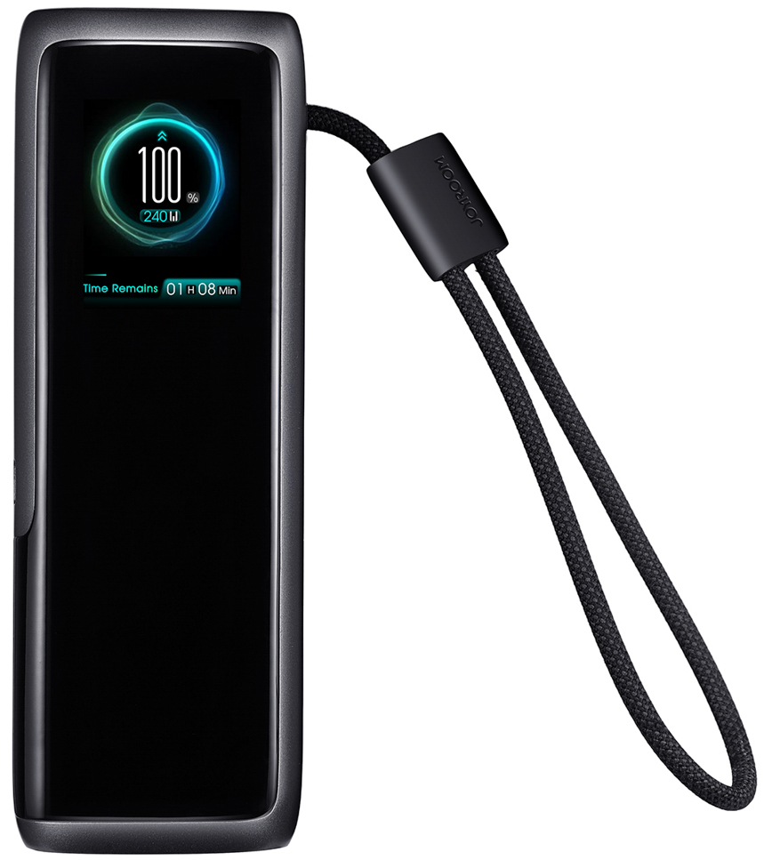 Powerbank Joyroom PODIX PR70, 25000 mAh, 240 W, QC + PD, 1 × USB-A – 3 × USB-C, czarny