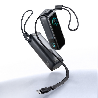Powerbank Joyroom PODIX PR70, 25000 mAh, 240 W, QC + PD, 1 × USB-A – 3 × USB-C, czarny