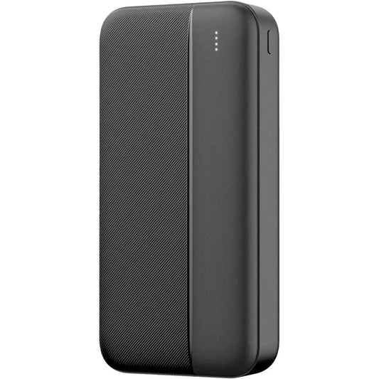 Zewnętrzna bateria MaXlife MXPB-02, 20000mAh, 20W, QC + PD, 1 x USB-A - 1 x USB-C, Czarna