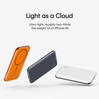 Bezprzewodowy powerbank McDodo MC-2931 Meta Air, 5000mAh, 20W, PD + FQI, 1 x QI - 1 x USB-C, czarny