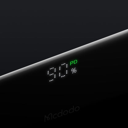 Zewnętrzna bateria McDodo MC-7760 Freekit, 5000mAh, 22.5W, PD, 3 x USB-C, Czarna