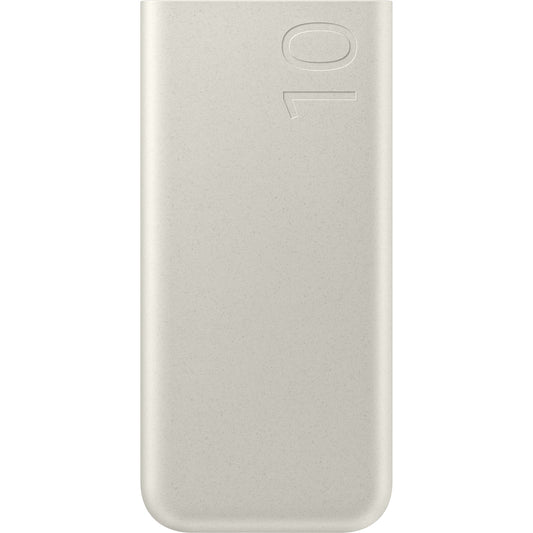Zewnętrzna bateria Samsung, 10000mAh, 25W, PD, 2 x USB-C, Beżowy, Odnowiona EB-P3400XUEGEU