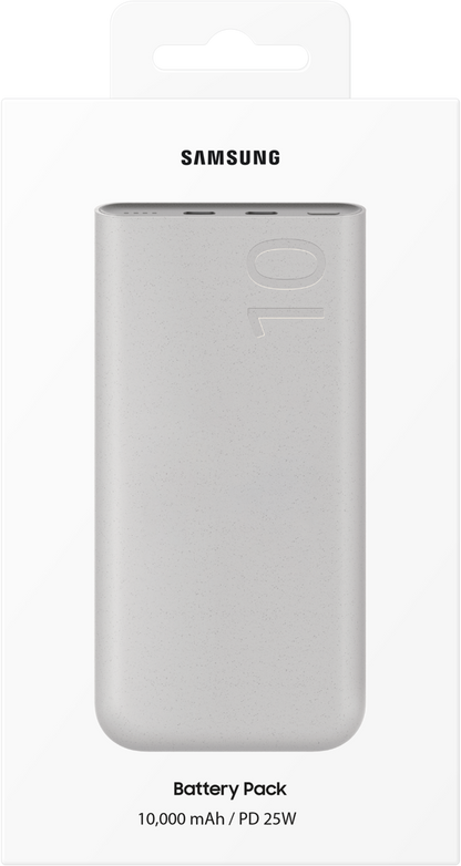Samsung External Battery, 10000mAh, Beige EB-P3401XUEGWW