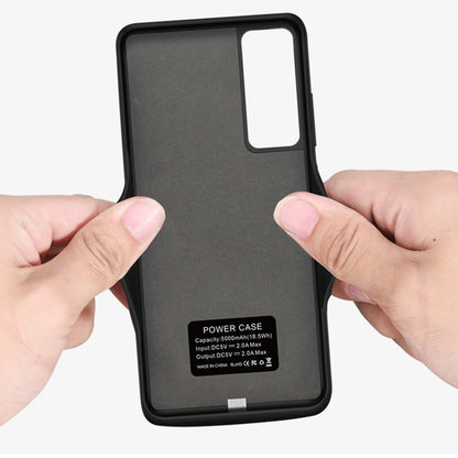 Zewnętrzna bateria w formie etui Techsuit Power Pro Battery dla Huawei P30 Pro New Edition / P30 Pro, 5000mAh, Czarna