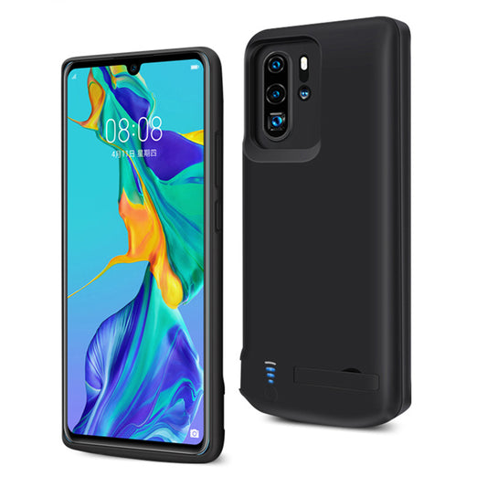 Zewnętrzna bateria w formie etui Techsuit Power Pro Battery dla Huawei P30 Pro New Edition / P30 Pro, 5000mAh, Czarna