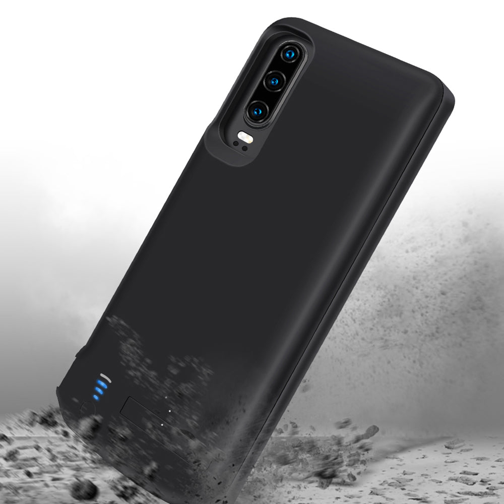 Zewnętrzna bateria w formie etui Techsuit Power Pro Battery dla Huawei P30 Pro New Edition / P30 Pro, 5000mAh, Czarna