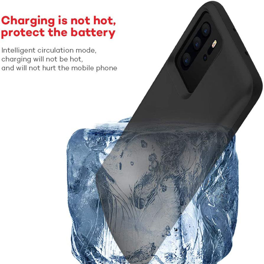 Zewnętrzna bateria w formie etui Techsuit Power Pro Battery dla Huawei P30 Pro New Edition / P30 Pro, 5000mAh, Czarna