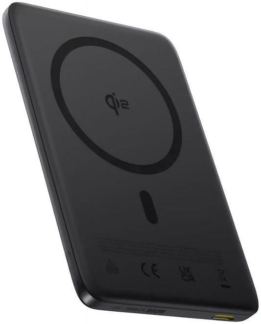 Zewnętrzna bateria bezprzewodowa Baseus PicoGo AM41, 10000mAh, 27W, PD + FQI, 1 x QI - 1 x USB-C, Czarna E0027201