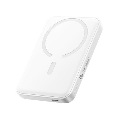 Bezprzewodowy powerbank Baseus EnerFill FM11, 10000mAh, 30W, PD + FQI, 1 x QI - 1 x USB-C, biały