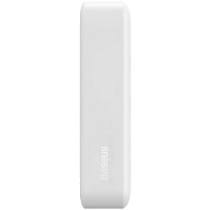 Baseus Magnetic Mini Wireless External Battery, 20000mAh, 20W, PD + FQI, 1 x QI - 1 x USB-C, biały PPCX150002 