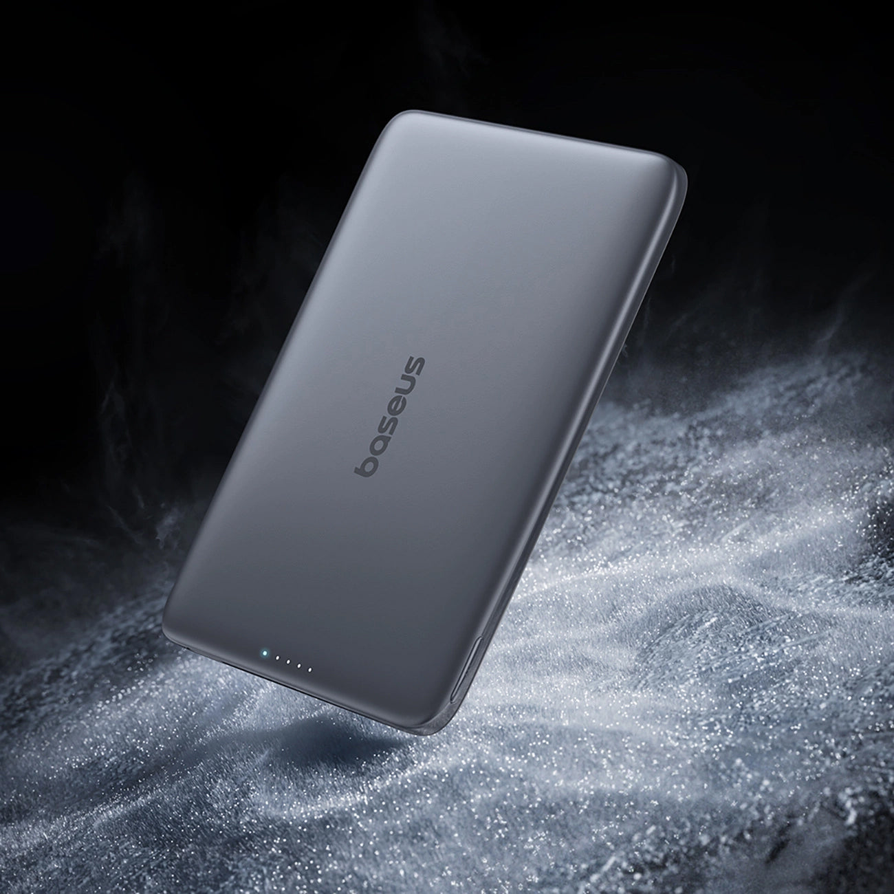 Zewnętrzna bateria bezprzewodowa Baseus PicoGo AM41, 5000mAh, 20W, PD + FQI, 1 x QI - 1 x USB-C, Szara P1007680C813-00