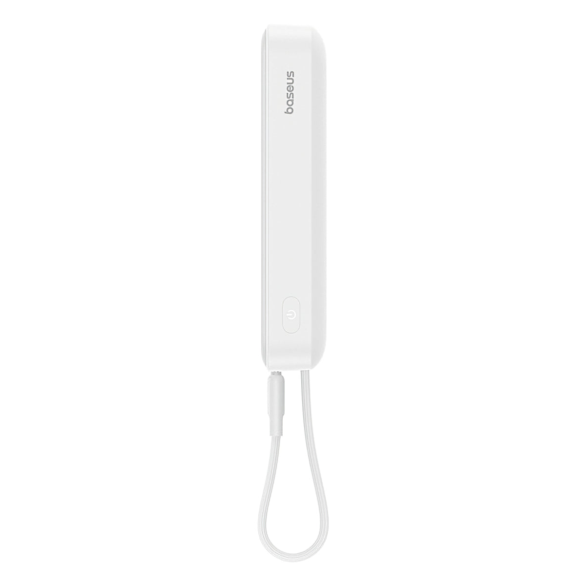 Zewnętrzna bateria bezprzewodowa Baseus Magnetic Mini, 10000mAh, 30W, PD + FQI, 1 x QI - 2 x USB-C, Biała P1002210B223-00