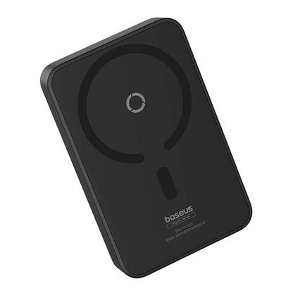 Baseus MagPro PPCXZ05 Wireless External Battery, 5000mAh, 20W, PD + FQI, 1 x QI - 1 x USB-C, Black, Resealed P10064101123-00