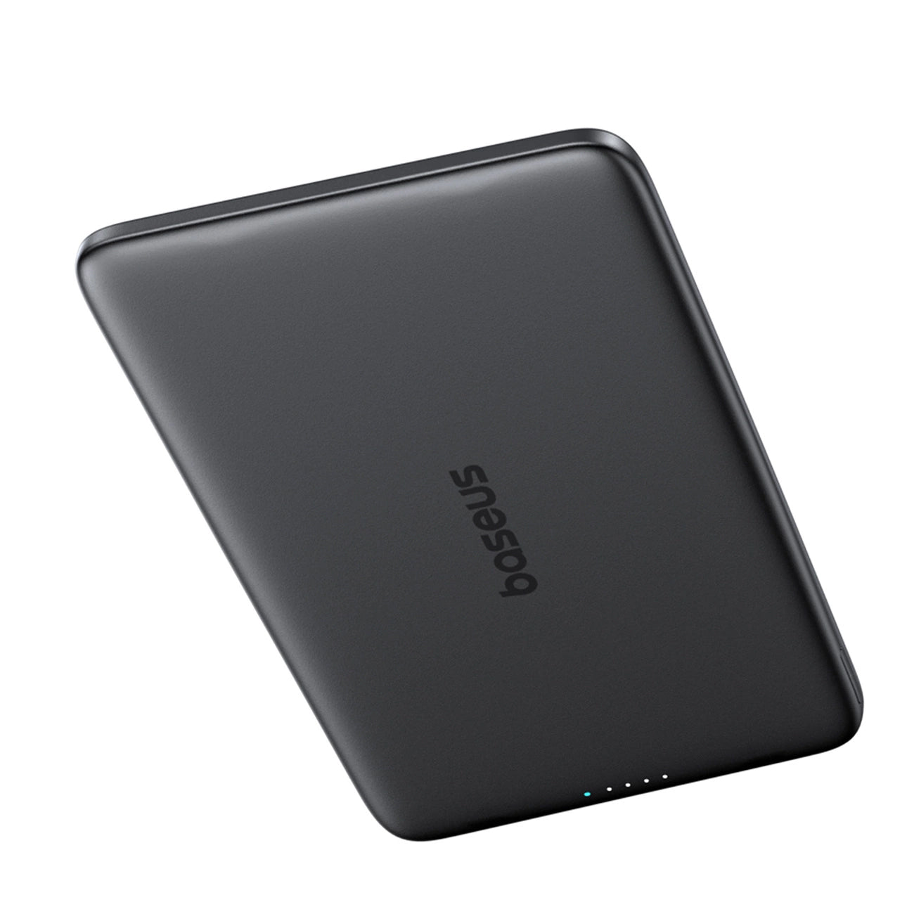 Zewnętrzna bateria bezprzewodowa Baseus PicoGo AM41, 5000mAh, 20W, PD + FQI, 1 x QI - 1 x USB-C, Szara P1007680C813-00