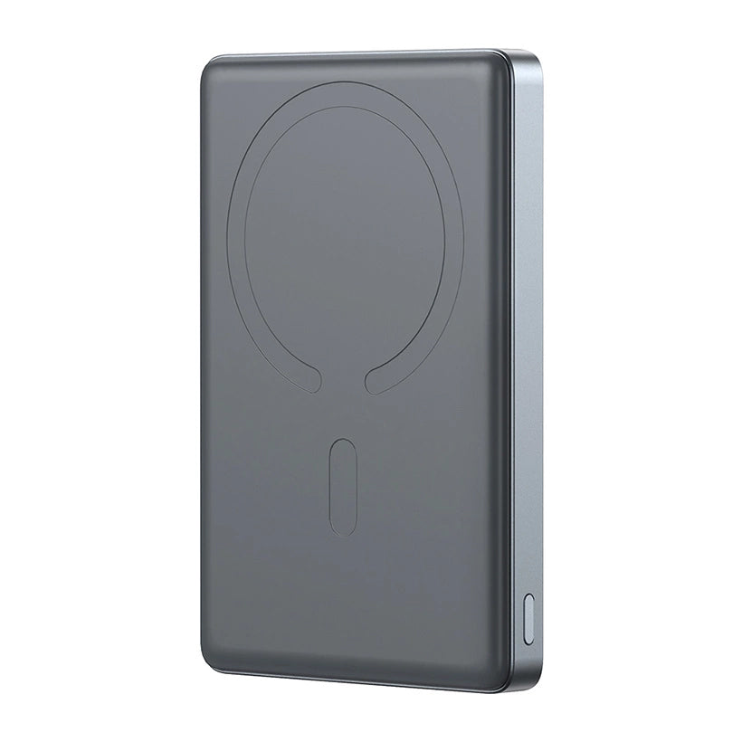 Zewnętrzna bateria bezprzewodowa Joyroom JR-PBM08 Pro, 10000mAh, 20W, PD + FQI, 1 x QI - 1 x USB-C, Szara