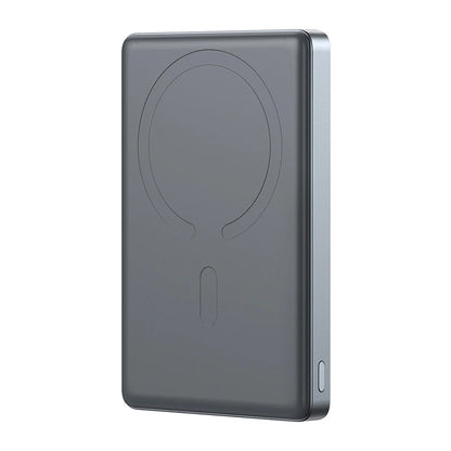Zewnętrzna bateria bezprzewodowa Joyroom JR-PBM08 Pro, 10000mAh, 20W, PD + FQI, 1 x QI - 1 x USB-C, Szara