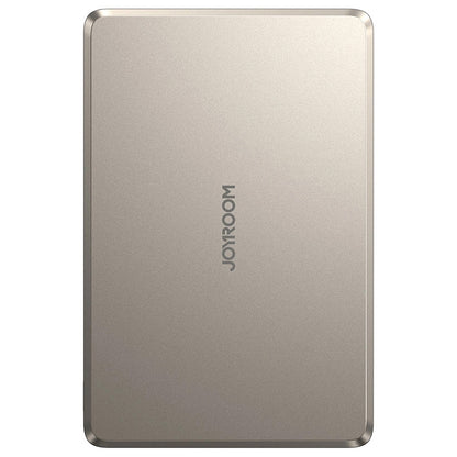 Zewnętrzna bateria bezprzewodowa Joyroom JR-PBM08 Pro, 10000mAh, 20W, PD + FQI, 1 x QI - 1 x USB-C, Beżowa