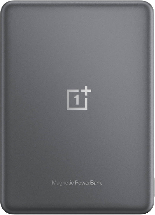 Zewnętrzna bateria bezprzewodowa OnePlus Slim Magnetic, 5000mAh, 10W, FQI, 1 x USB-C, Szara 5411100015