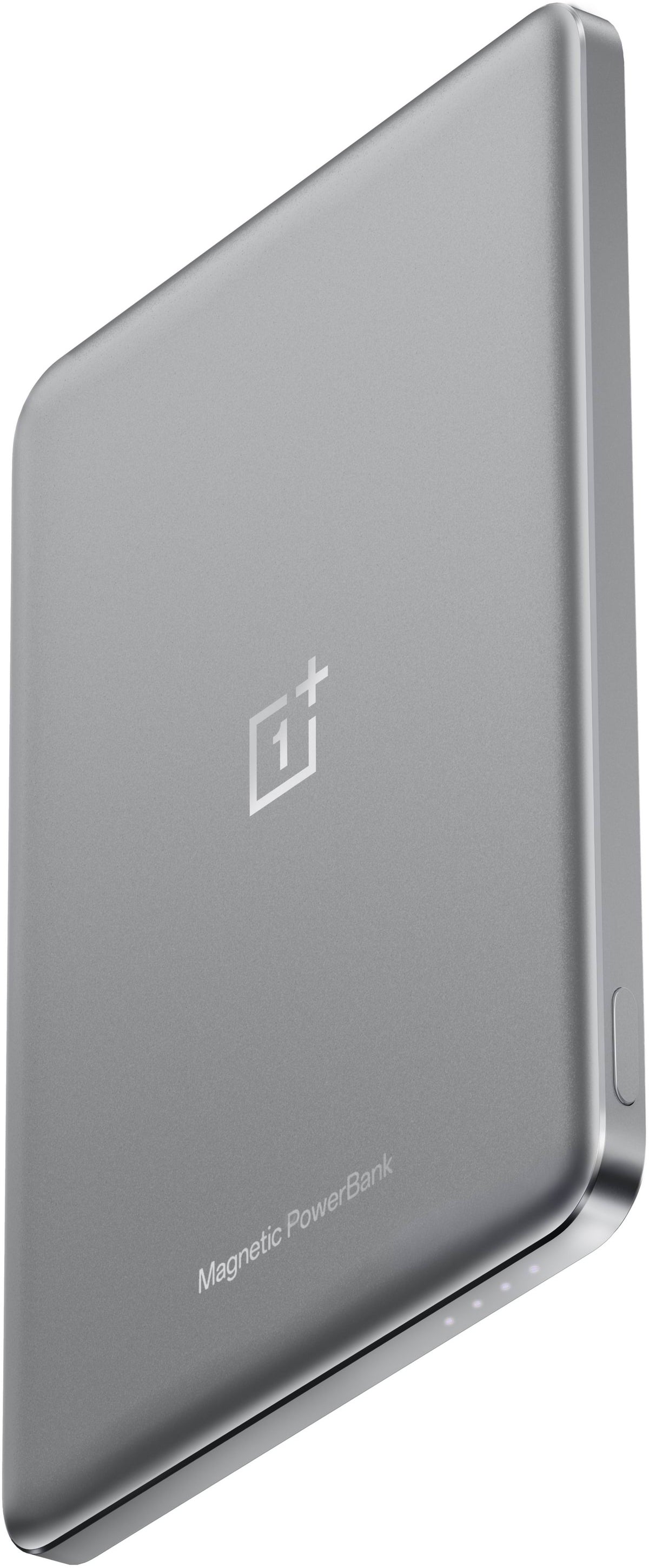 Zewnętrzna bateria bezprzewodowa OnePlus Slim Magnetic, 5000mAh, 10W, FQI, 1 x USB-C, Szara 5411100015