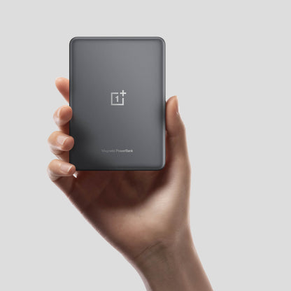 Zewnętrzna bateria bezprzewodowa OnePlus Slim Magnetic, 5000mAh, 10W, FQI, 1 x USB-C, Szara 5411100015