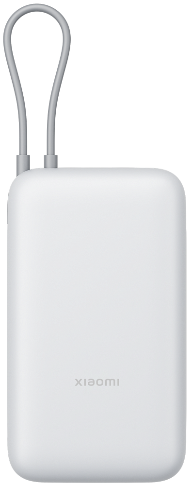 Zewnętrzna bateria Xiaomi, 20000mAh, 22.5W, QC + PD, 1 x USB-A - 2 x USB-C, Srebrna BHR9738GL