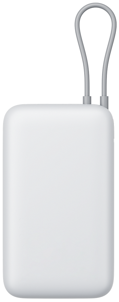 Zewnętrzna bateria Xiaomi, 20000mAh, 22.5W, QC + PD, 1 x USB-A - 2 x USB-C, Srebrna BHR9738GL