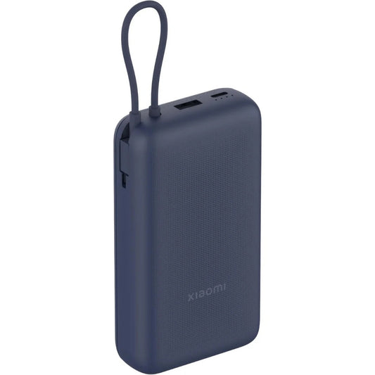 Zewnętrzna bateria Xiaomi, 20000mAh, 33W, QC + PD, 1 x USB-A - 2 x USB-C, Niebieska BHR8975GL