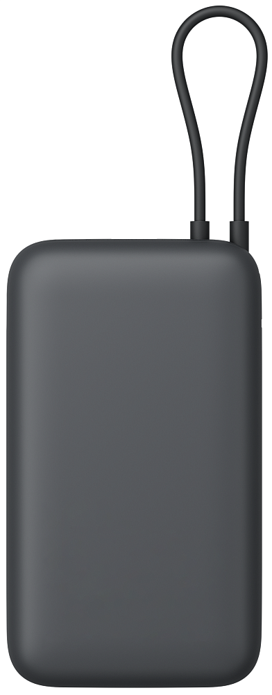 Zewnętrzna bateria Xiaomi, 20000mAh, 22.5W, QC + PD, 1 x USB-A - 2 x USB-C, Szara BHR9740GL