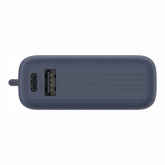 Zewnętrzna bateria Xiaomi PB1033MI, 10000mAh, 33W, QC + PD, 1 x USB-A - 2 x USB-C, Granatowy BHR9341GL