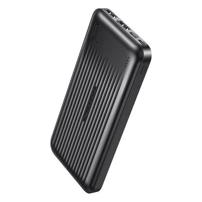 Zewnętrzna bateria XO Design PB301, 10000mAh, 10W, 2 x USB-A, Czarna