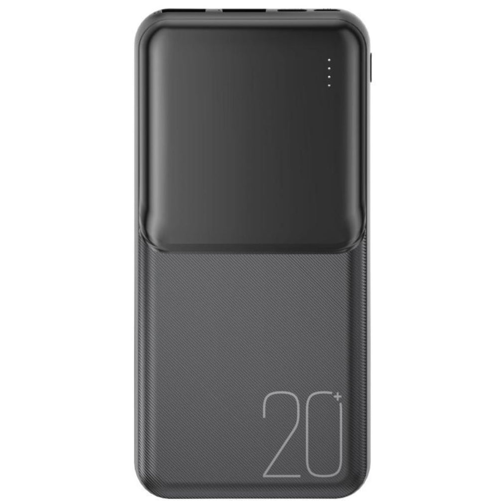 External Battery XO Design PR252, 20000mAh, 10W, 2 x USB-A, Black