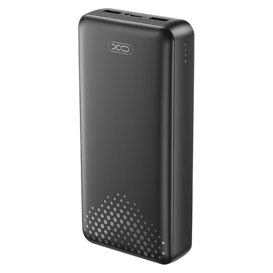 Powerbank XO Design PB313, 20000mAh, 10W, 2 x USB-A, Czarny