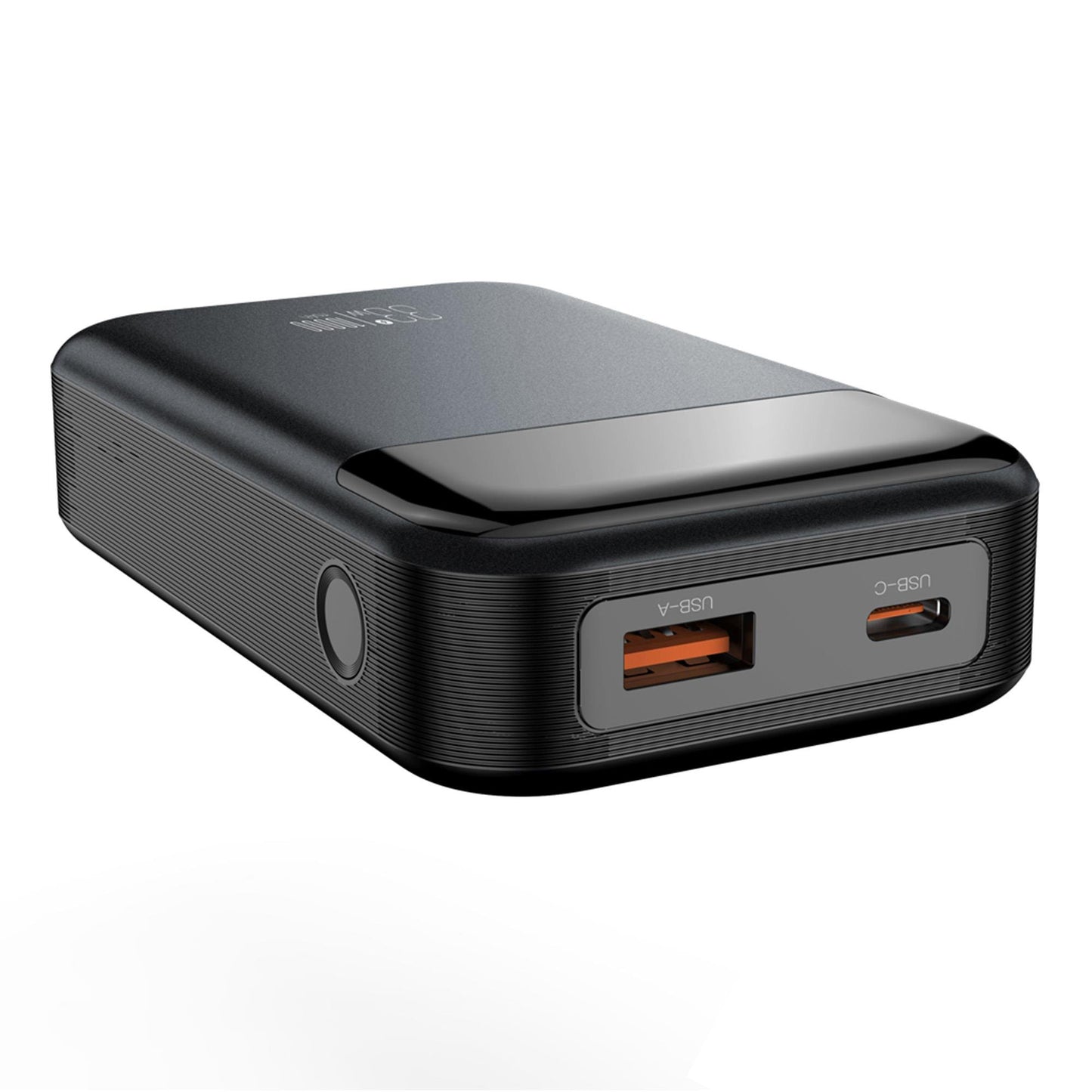 Zewnętrzna bateria XO Design PR232, 10000mAh, 33W, QC + PD, 1 x USB-A - 1 x USB-C, Czarna