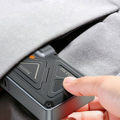 Zewnętrzna bateria Yesido YP89, 10000mAh, 22.5W, QC + PD + FQI, 1 x Lightning - 1 x QI - 1 x USB-A - 1 x USB-C, Szara