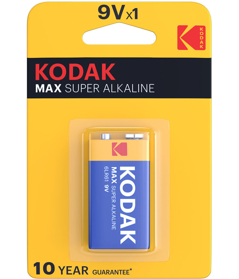 Bateria Kodak Max Alkaline, 6LR61 (9V)