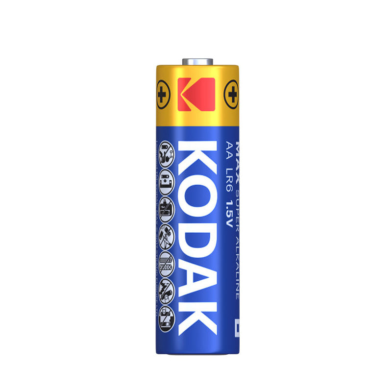 Kodak Max Alkaline Battery, AA / LR6, Set of 4 pieces EKSTD30952867P4