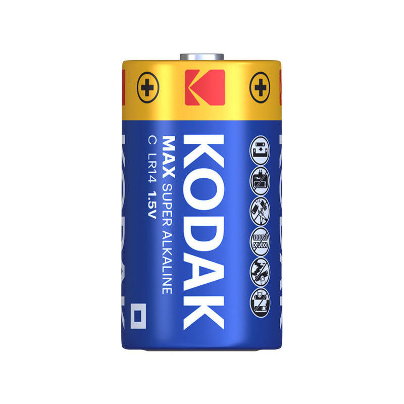 Baterie Kodak Max Alkaline, LR14 Zestaw 2 sztuki
