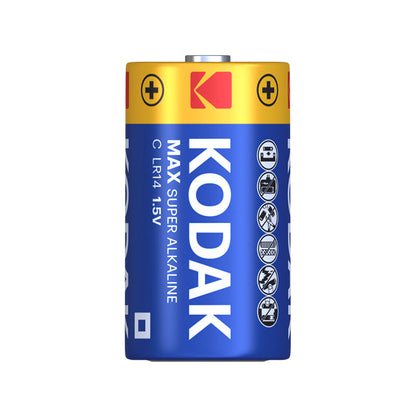 Baterie Kodak Max Alkaline, LR14 Zestaw 2 sztuki
