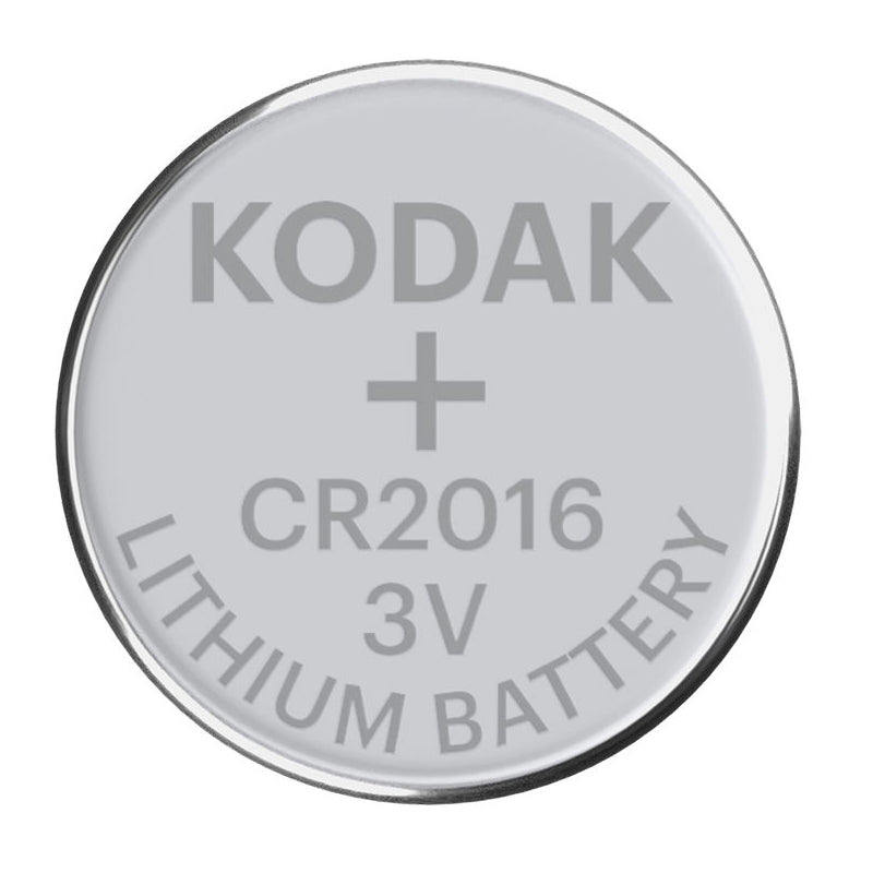 Kodak Max Lithium Battery, CR2016, Set of 2 pieces