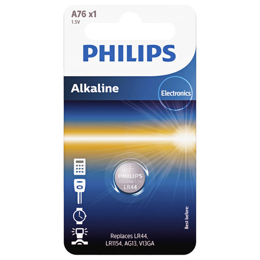 Bateria Philips, V13GA / LR44 Phil-A76/01B