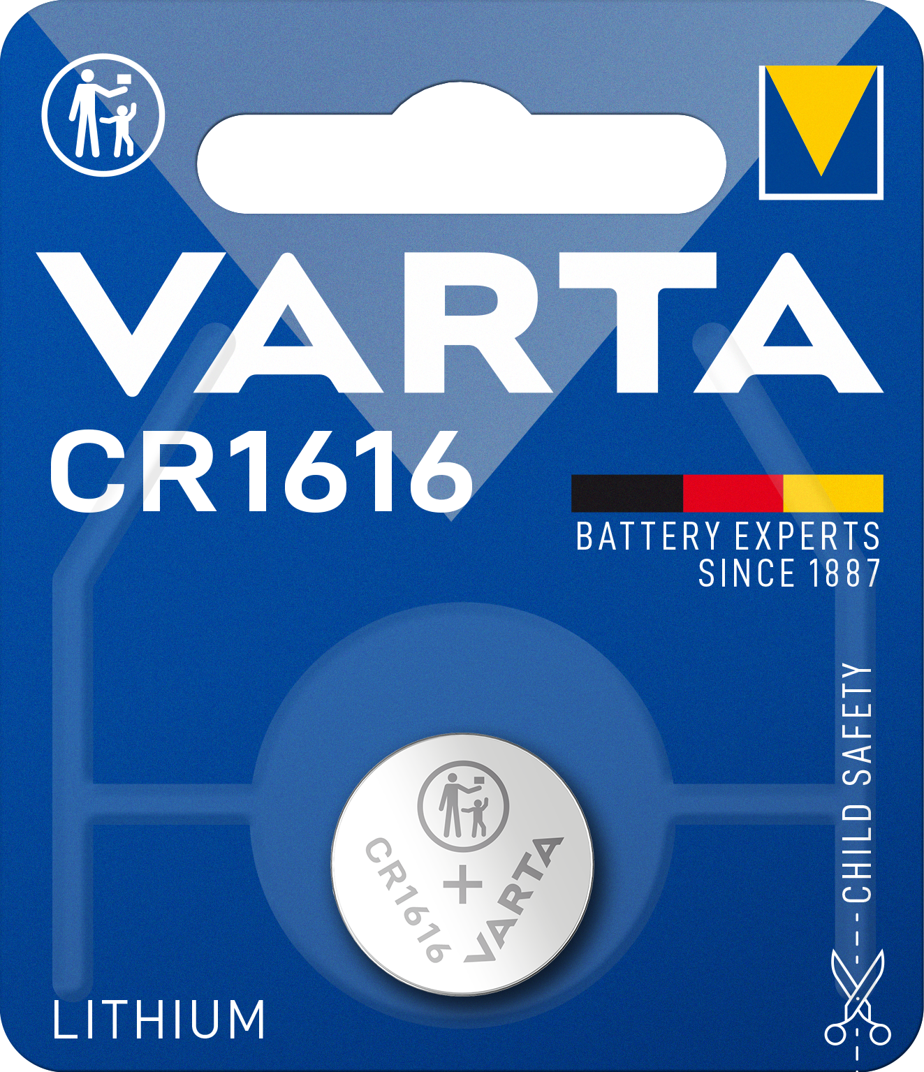 Bateria Varta, CR1616