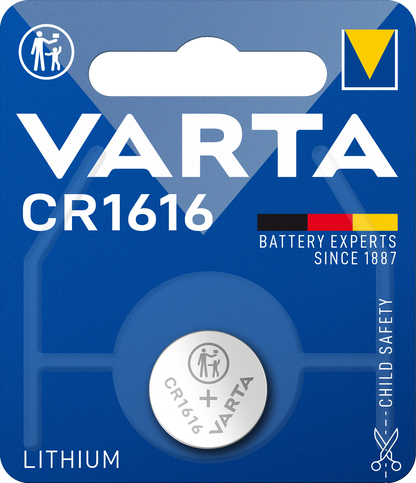 Bateria Varta, CR1616