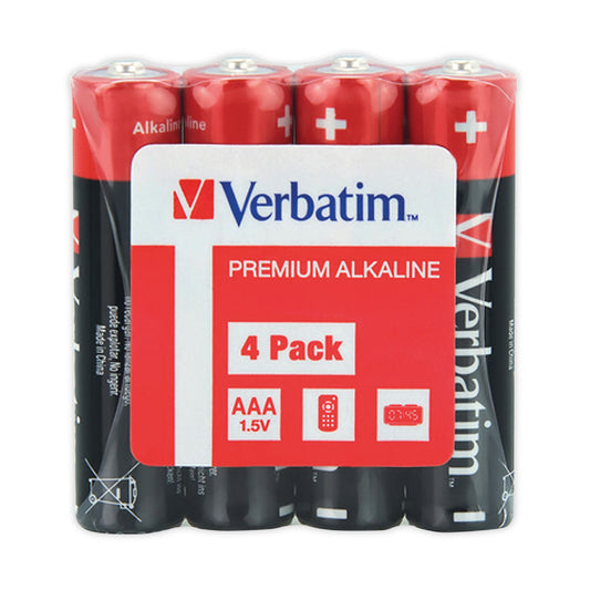Bateria Verbatim Premium, AAA / LR3, Zestaw 4 sztuk 49500