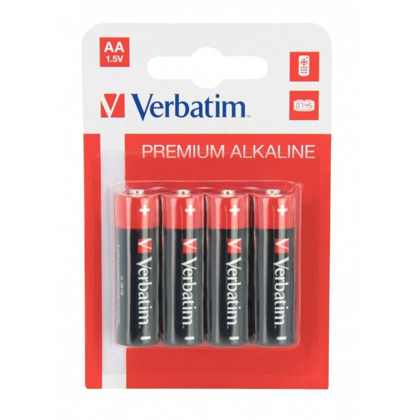 Verbatim Premium Battery, AA / LR6, Set of 4 pieces 49921