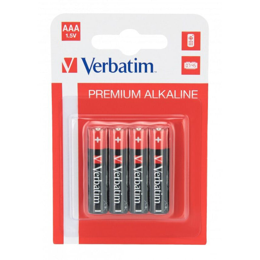 Bateria Verbatim Premium, AAA / LR3, Zestaw 4 sztuk 49920