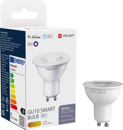 Żarówka LED Yeelight W1, Wi-Fi, GU10, 4,8 W, 2700 K, 350 lm, biała YLDP004