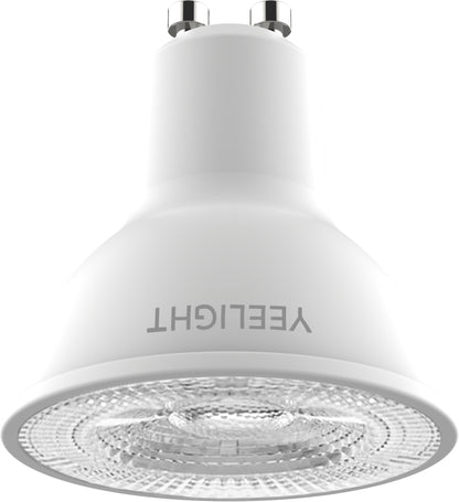 Żarówka LED Yeelight W1, Wi-Fi, GU10, 4.5W, 2700K - 6500K, 350lm, Zestaw 4 sztuki, Wielokolorowa YLDP004-A