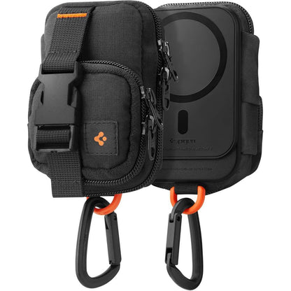 Uniwersalna Torba MagSafe na Telefon, Spigen, Snap Zip, Czarna